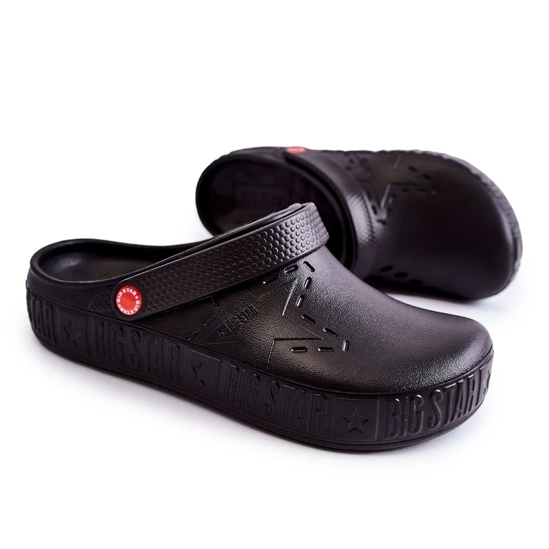 BIG STAR SHOES Chaussons Légers Homme Kroks Big Star II175001 Noir Le Noir – Image 6