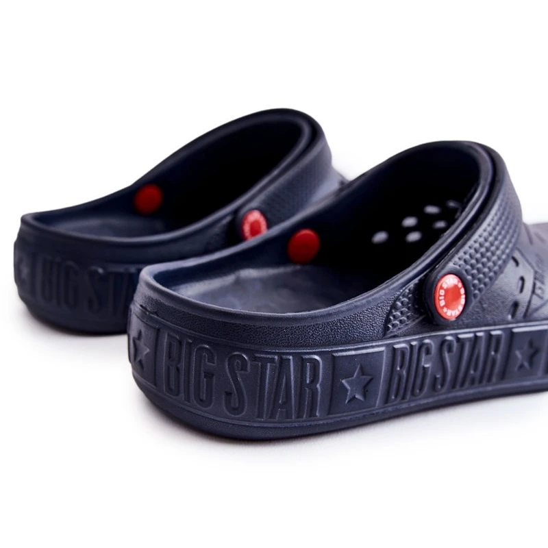 BIG STAR SHOES Chaussons Légers Homme Kroks Big Star II175002 Bleu Marine – Image 2