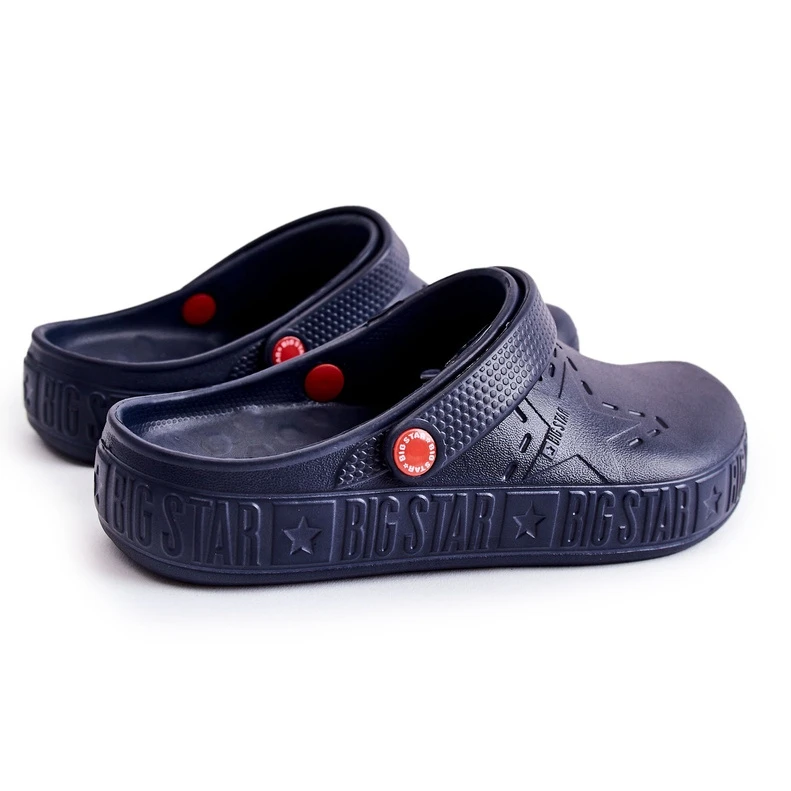 BIG STAR SHOES Chaussons Légers Homme Kroks Big Star II175002 Bleu Marine – Image 5