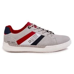 BIG STAR SHOES Chaussures De Sport Classiques Pour Hommes En Mousse à Mémoire De Forme Big Star KK174056 Gris