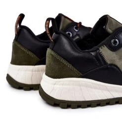 BIG STAR SHOES Chaussures De Sport Classiques Pour Hommes En Mousse à Mémoire De Forme Big Star KK174272 Vert Le Noir