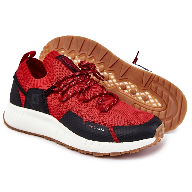 BIG STAR SHOES Chaussures De Sport Homme Big Star KK174013 Rouge