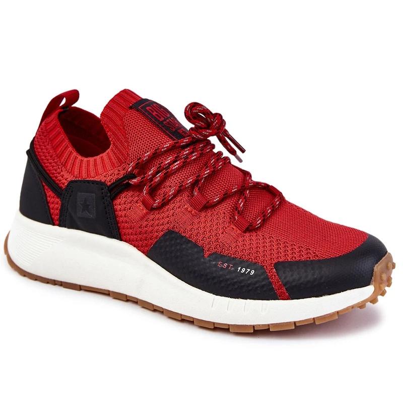 BIG STAR SHOES Chaussures De Sport Homme Big Star KK174013 Rouge – Image 6