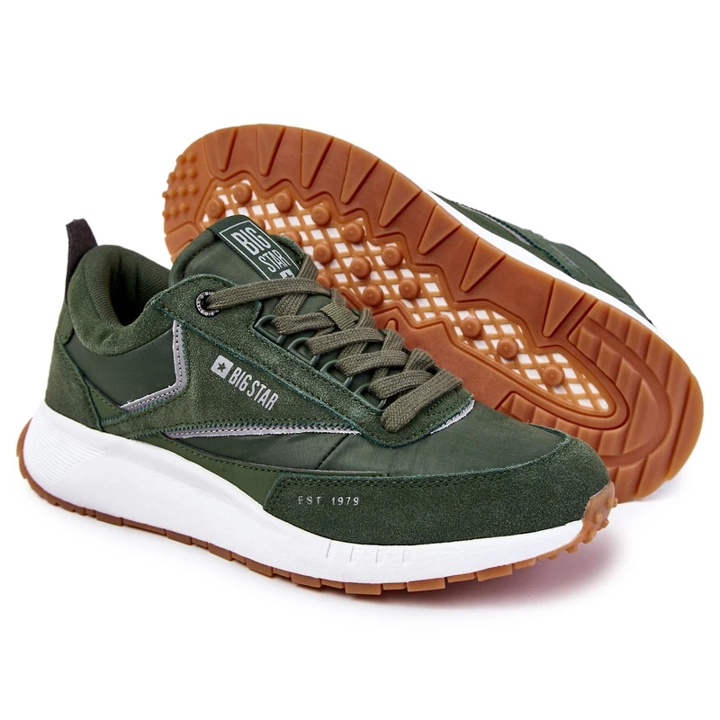 BIG STAR SHOES Chaussures De Sport Homme Big Star KK174020 Vert – Image 3