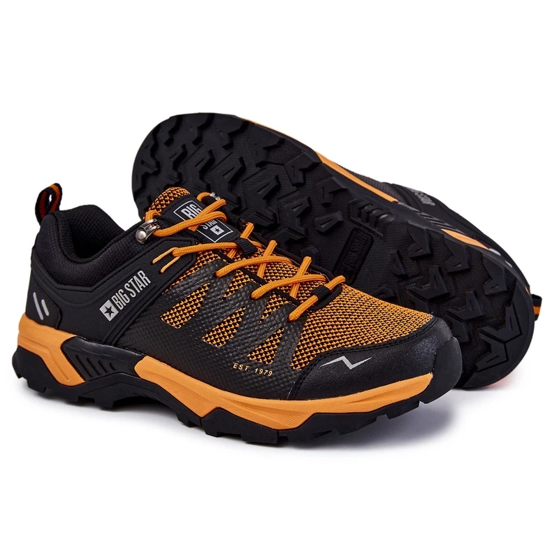 BIG STAR SHOES Chaussures Sport Homme Trappers Memory Foam Big Star KK174107 Orange – Image 4