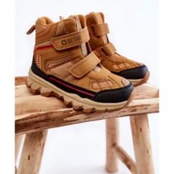 BIG STAR SHOES Mousse à Mémoire Trapézoïdale Pour Enfants Big Star KK374158 Camel Brun