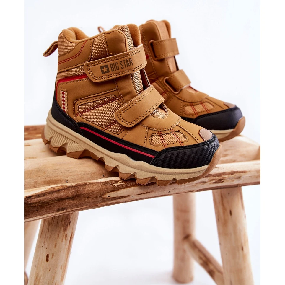 BIG STAR SHOES Mousse à Mémoire Trapézoïdale Pour Enfants Big Star KK374158 Camel Brun