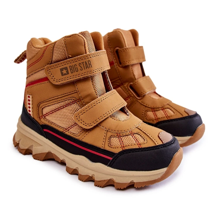 BIG STAR SHOES Mousse à Mémoire Trapézoïdale Pour Enfants Big Star KK374158 Camel Brun – Image 5