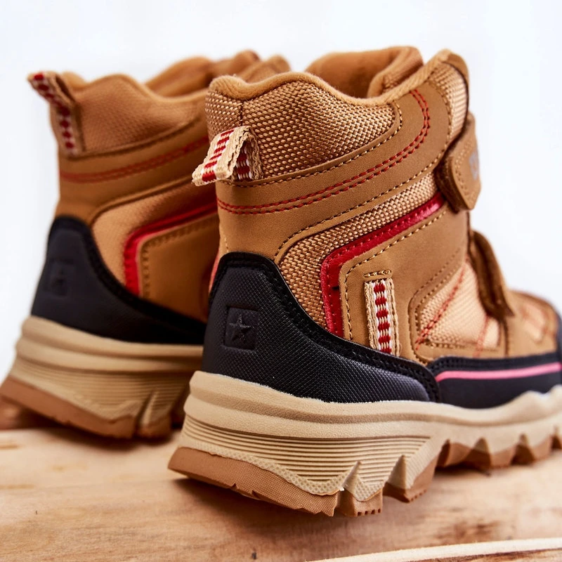 BIG STAR SHOES Mousse à Mémoire Trapézoïdale Pour Enfants Big Star KK374158 Camel Brun – Image 6