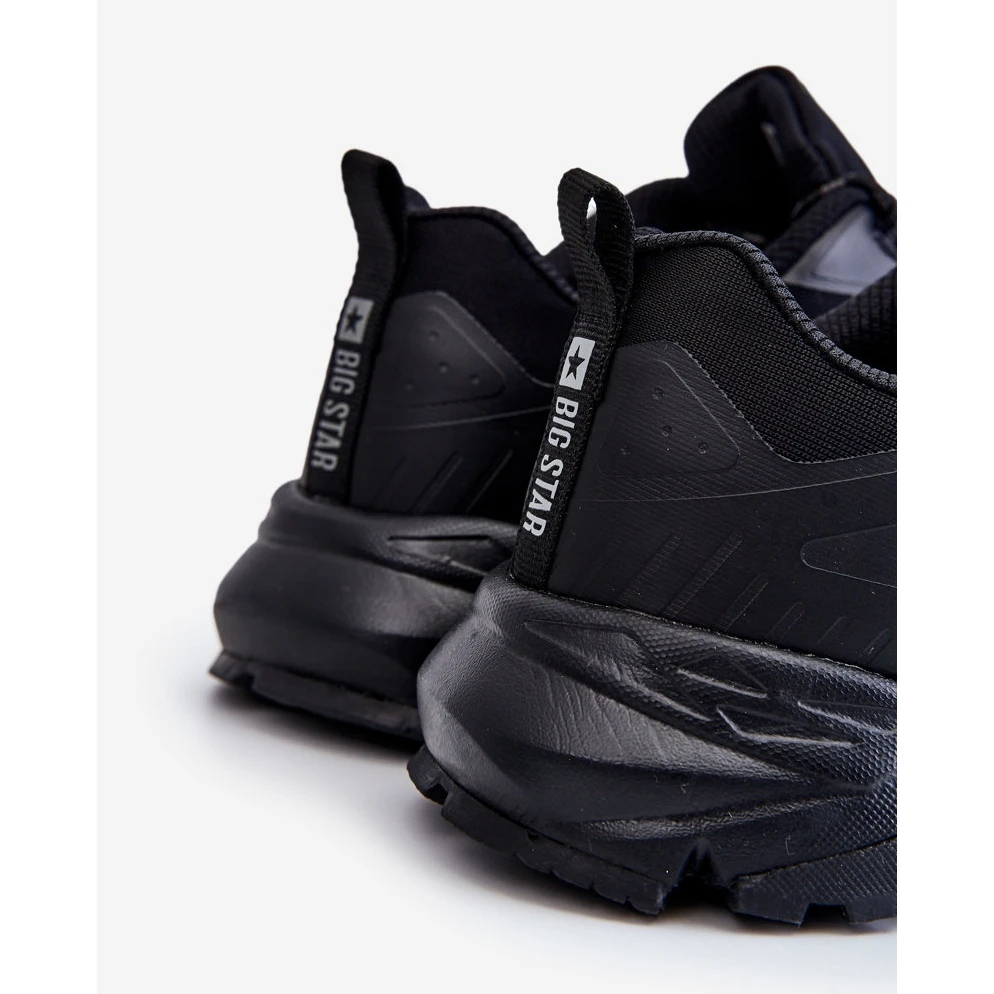 BIG STAR SHOES Système De Mousse à Mémoire De Forme Classique Pour Hommes Big Star Chaussures De Sport LL174127 Noir Le Noir – Image 3