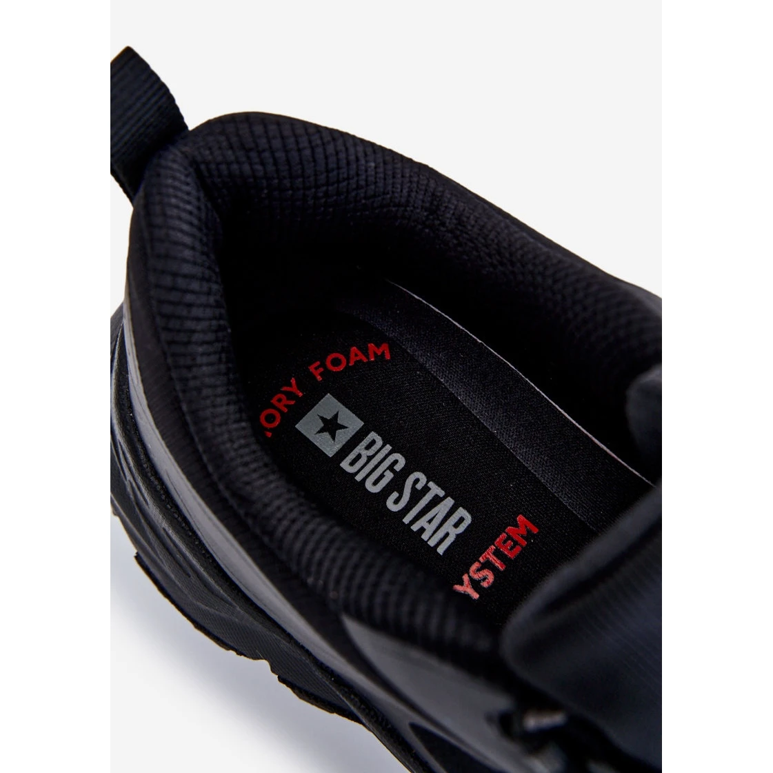 BIG STAR SHOES Système De Mousse à Mémoire De Forme Classique Pour Hommes Big Star Chaussures De Sport LL174127 Noir Le Noir – Image 7