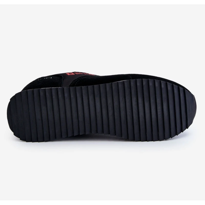 BIG STAR SHOES Système De Mousse à Mémoire De Forme Pour Homme Big Star Chaussures De Sport LL174158 Noir Le Noir – Image 6