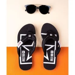 BIG STAR SHOES Tongs Big Star Confortables Le Noir