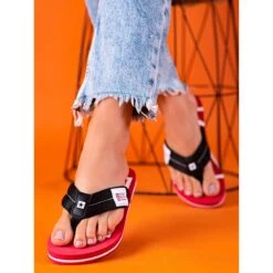 BIG STAR SHOES Tongs Big Star Confortables Rouge