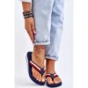 BIG STAR SHOES Tongs Femme Big Star Platform LL274779 Bleu Marine