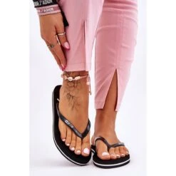 BIG STAR SHOES Tongs Légères Femme Big Star LL274761 Noir Le Noir