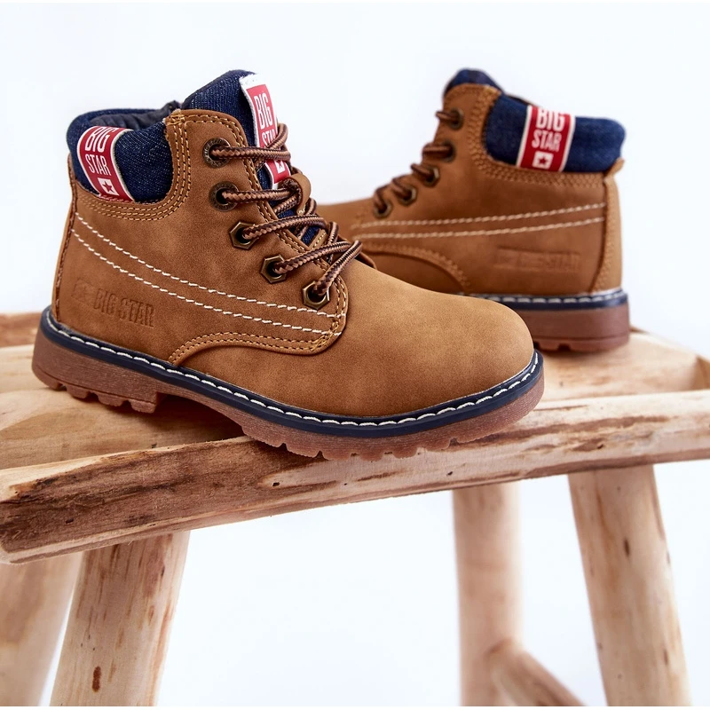 BIG STAR SHOES Trappeur Enfant Big Star KK374130 Chameau Brun – Image 2