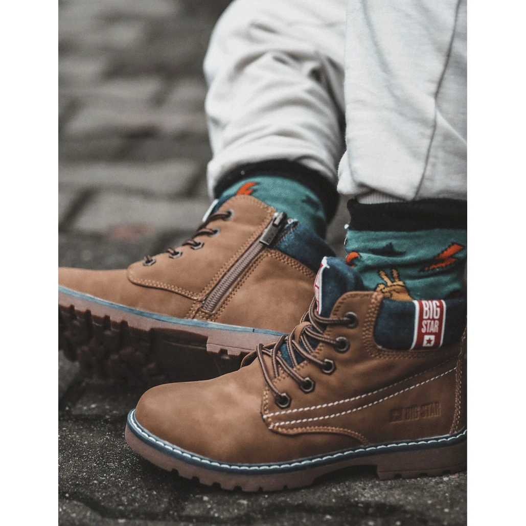 BIG STAR SHOES Trappeur Enfant Big Star KK374130 Chameau Brun – Image 5