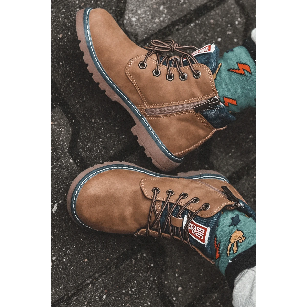 BIG STAR SHOES Trappeur Enfant Big Star KK374130 Chameau Brun – Image 6