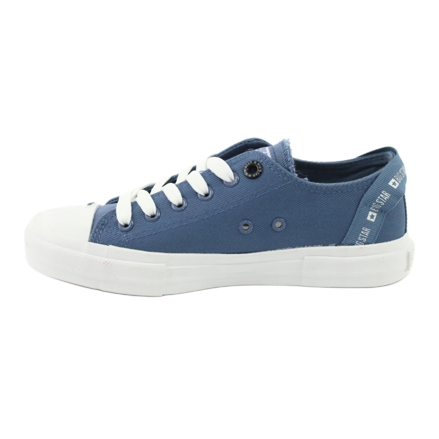 Big Star Sneakers Jean Noué FF274211 Blanche Bleu – Image 2