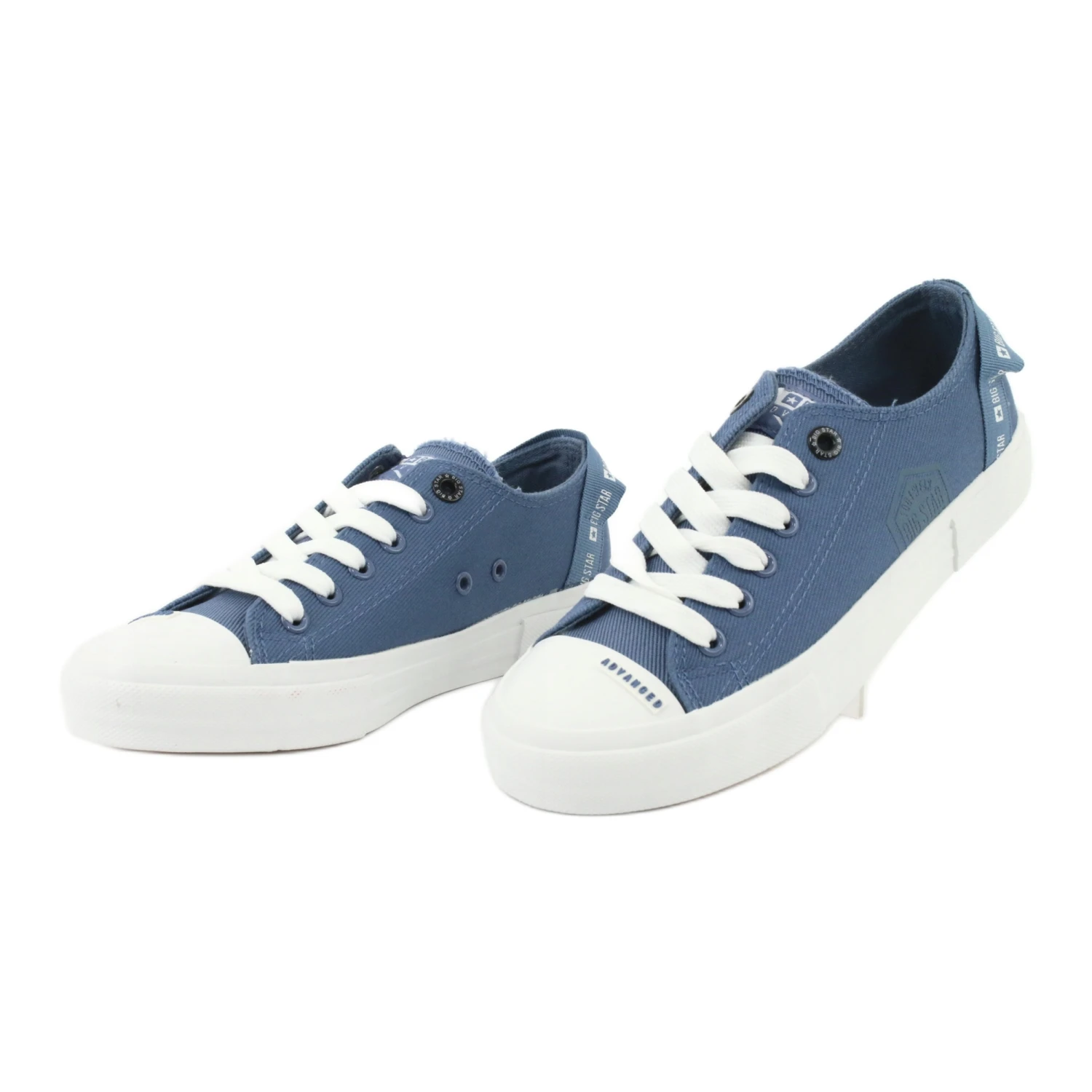 Big Star Sneakers Jean Noué FF274211 Blanche Bleu – Image 3