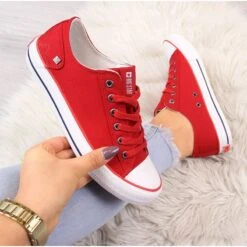 Big Star W DD274339 Chaussures Rouges Blanche