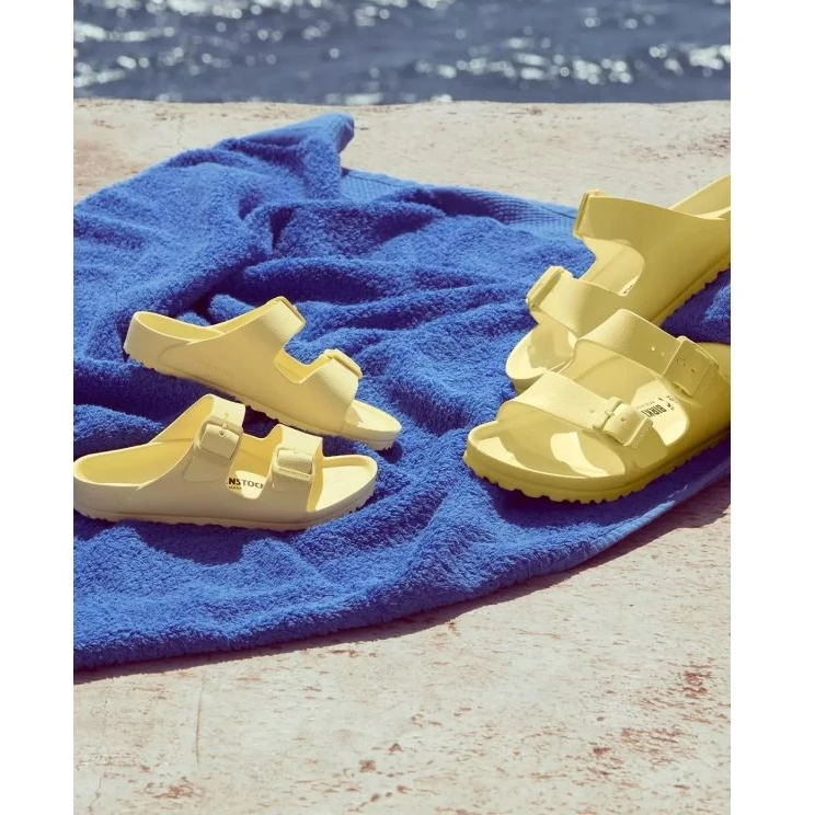 Birkenstock Arizona Eva W 1022466 Chaussons Jaune