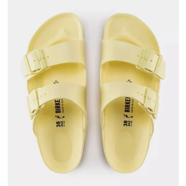 Birkenstock Arizona Eva W 1022466 Chaussons Jaune – Image 4