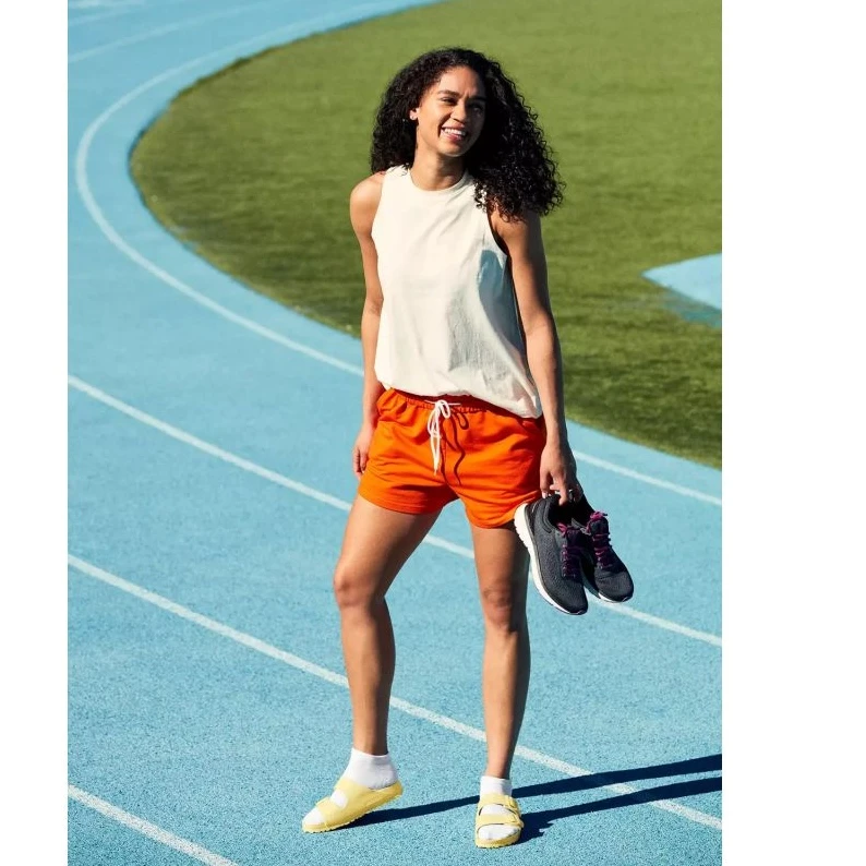 Birkenstock Arizona Eva W 1022466 Chaussons Jaune – Image 6