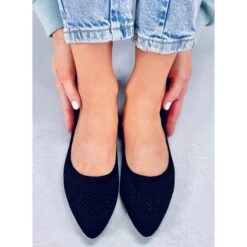 BM Ballerines Ajourées Forlani Noir Le Noir