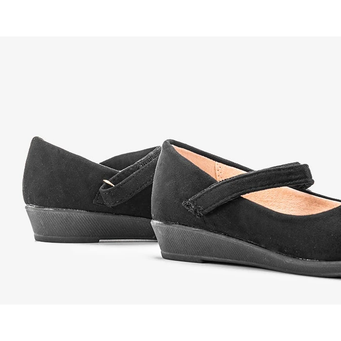 BM Ballerines Noires Pour Enfants De Holanti Le Noir – Image 2