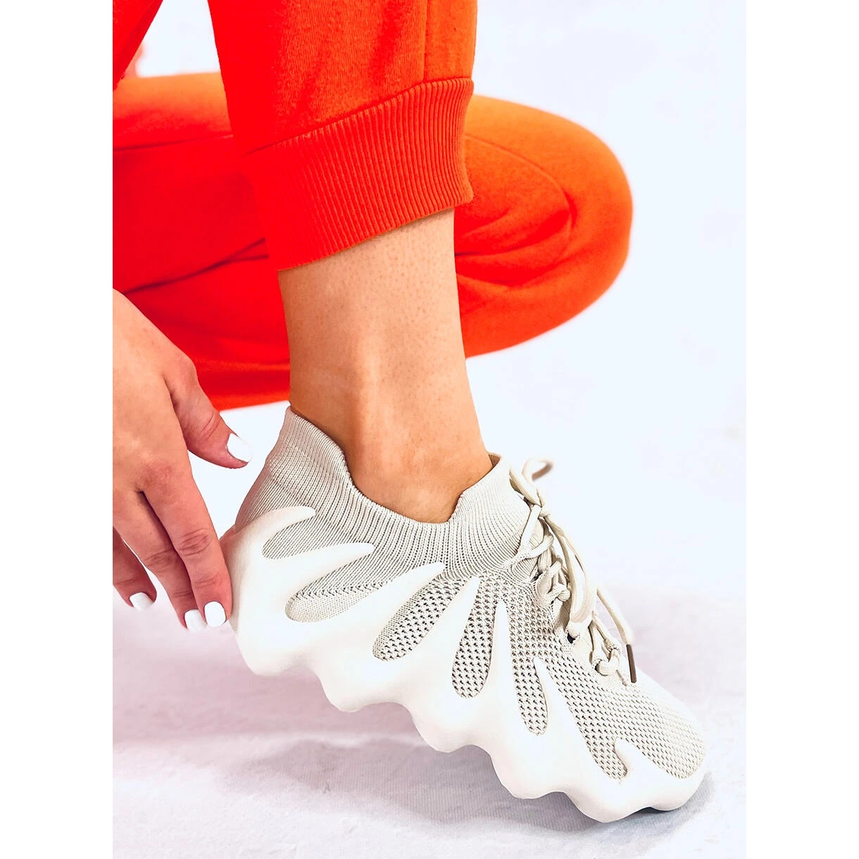 BM Baskets Chaussettes Eaton Beiges â Image 2