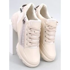 BM Baskets Compensées Beiges Helser