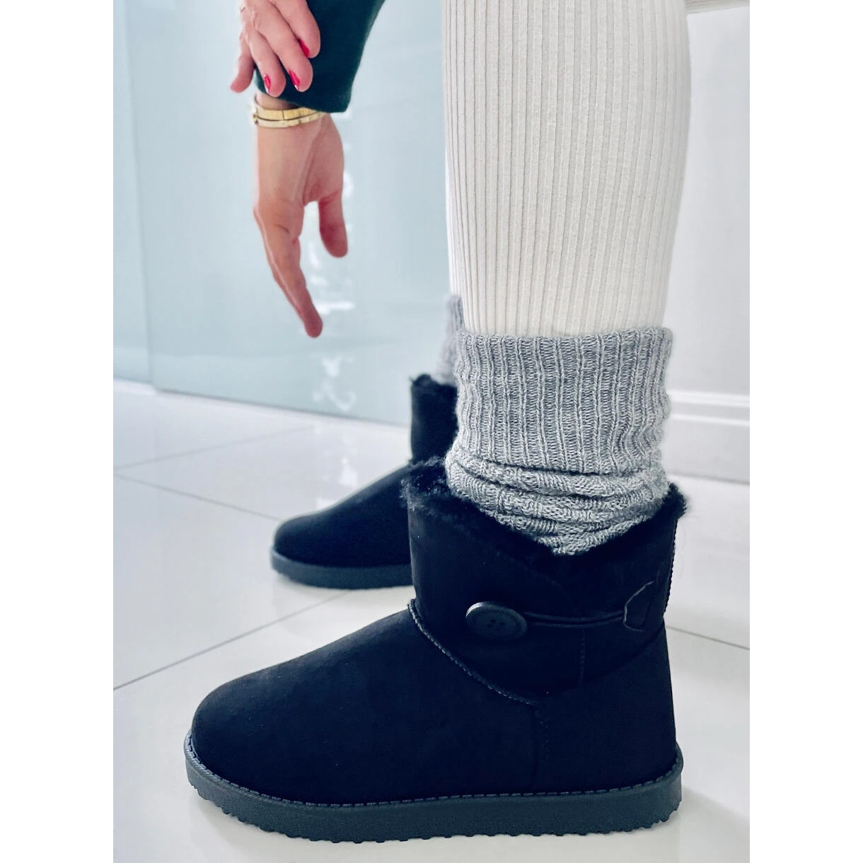 BM Bottes De Neige Femme Arnette Noir Le Noir – Image 3