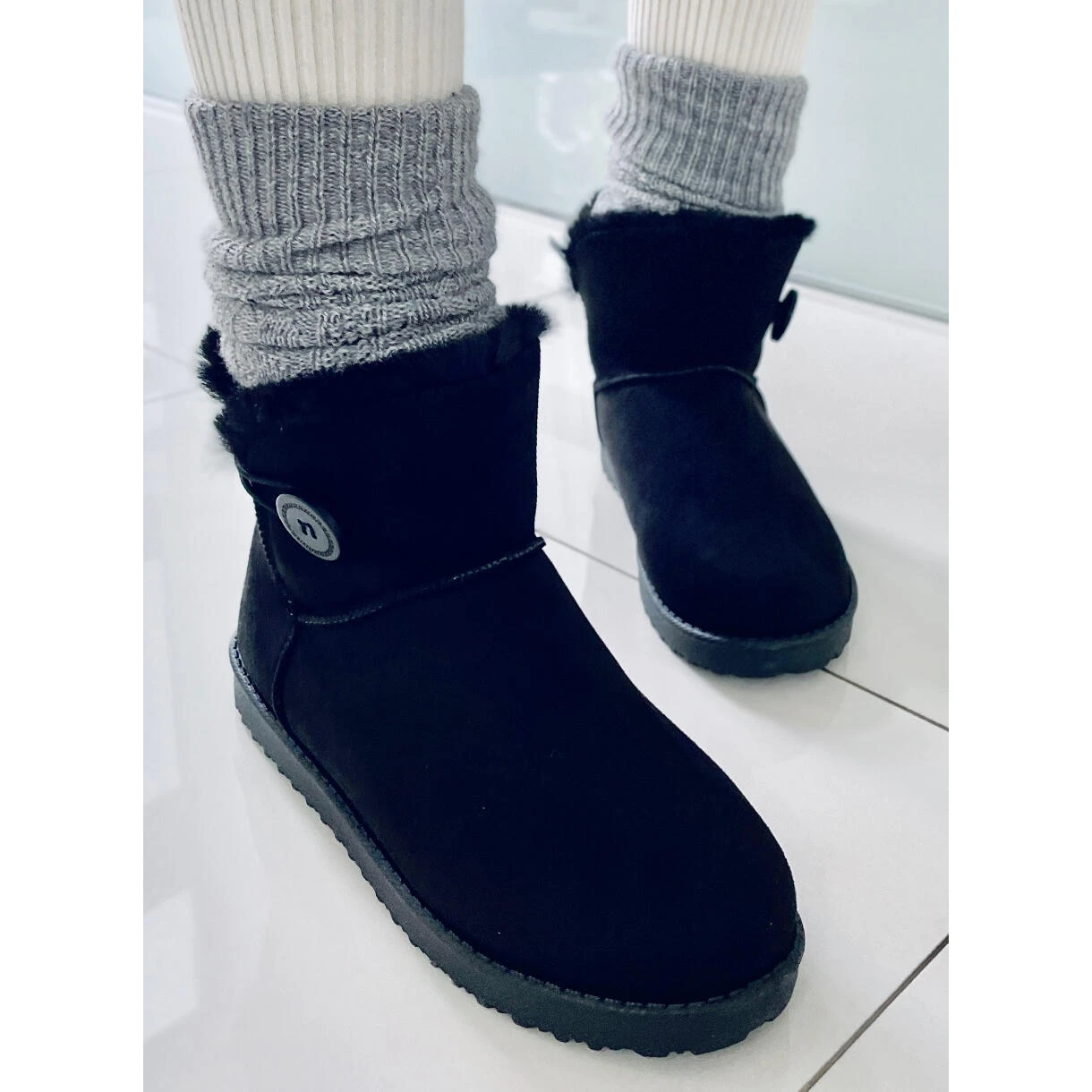 BM Bottes De Neige Femme Arnette Noir Le Noir – Image 5