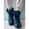 BM Bottes De Neige Uffie Green Pour Femmes Vert
