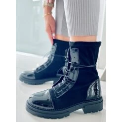 BM Bottes De Travail Pour Femme Cyrus Black Le Noir