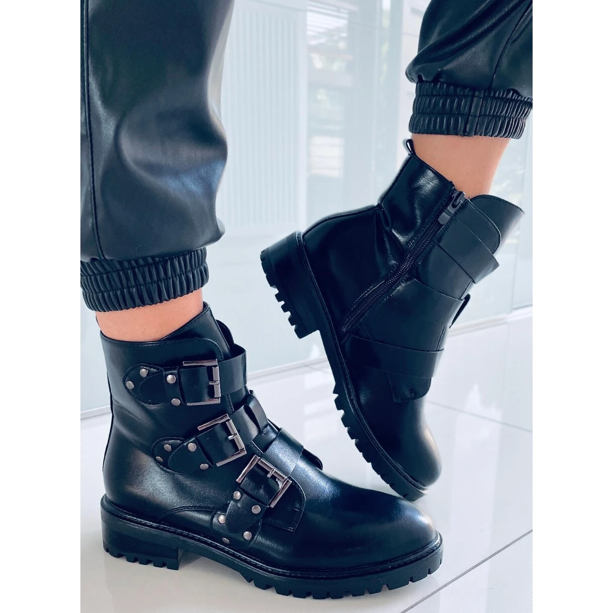 BM Bottes Femme Ragnar Noir Le Noir – Image 3