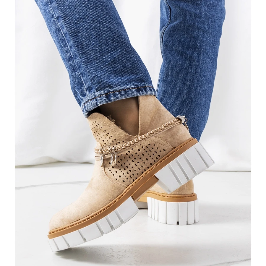 BM Bottines Langridge Beiges – Image 3