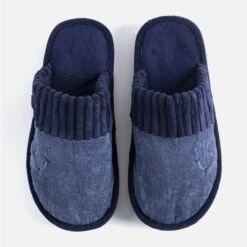 BM Chaussons Bleu Marine Pour Homme De Lesseps