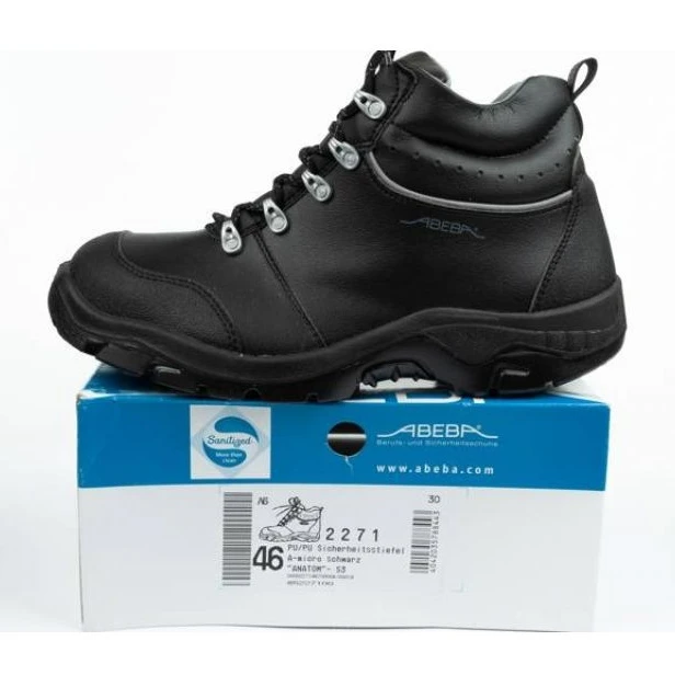 BM Chaussures De Travail Bhp Abeba Homme Anatom M 2271 Le Noir – Image 9