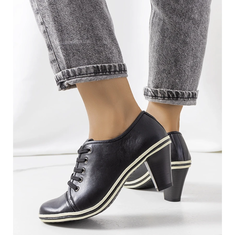 BM Chaussures Noires Sur Le Post Filra Le Noir – Image 2