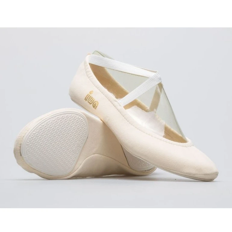 BM Demi-pointes De Gymnastique Iwa 302 Crème Beige Multicolore – Image 3