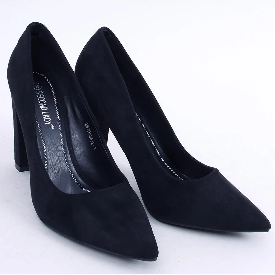 BM Escarpins Sur Le Post Scully Black Le Noir – Image 3