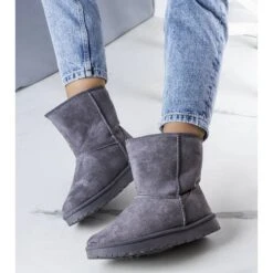 BM Hank Bottes De Neige Isolées Grises