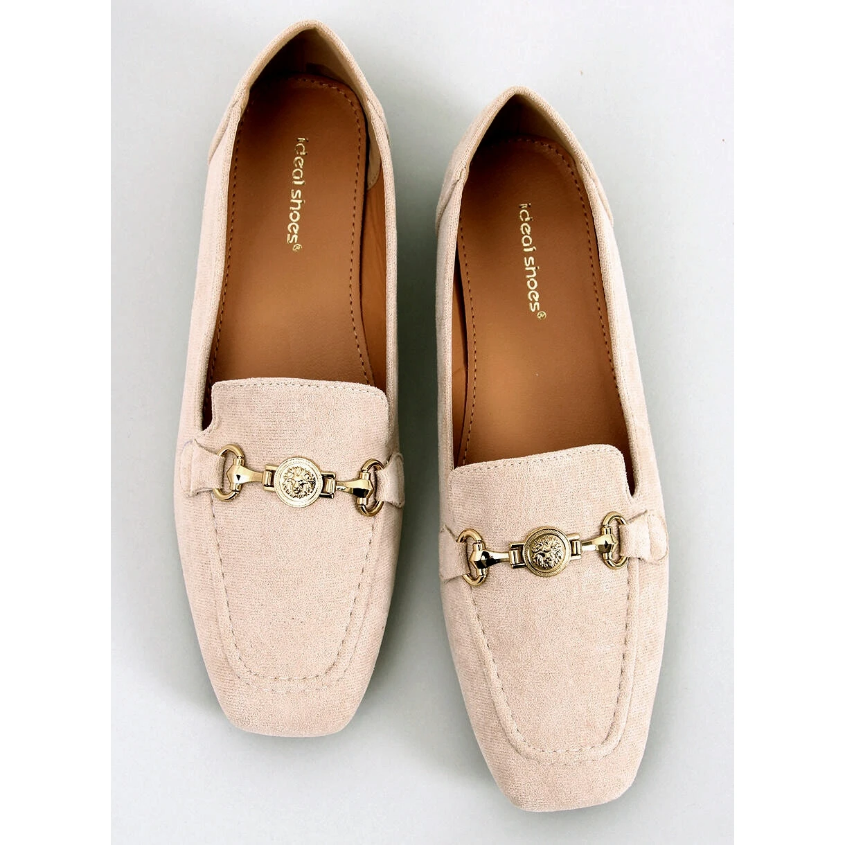 BM Mocassins Femme à Boucle Rhona Beige – Image 3