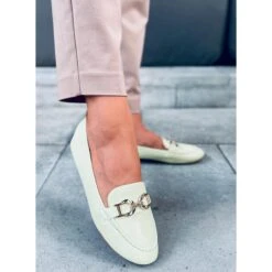 BM Mocassins Femme Amiya LT.GREEN Vert