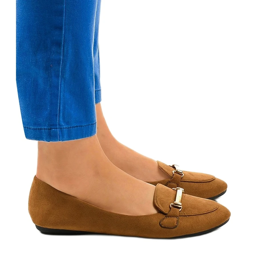 BM Mocassins Marron De Ballerines 2S2018-56 Brun – Image 2