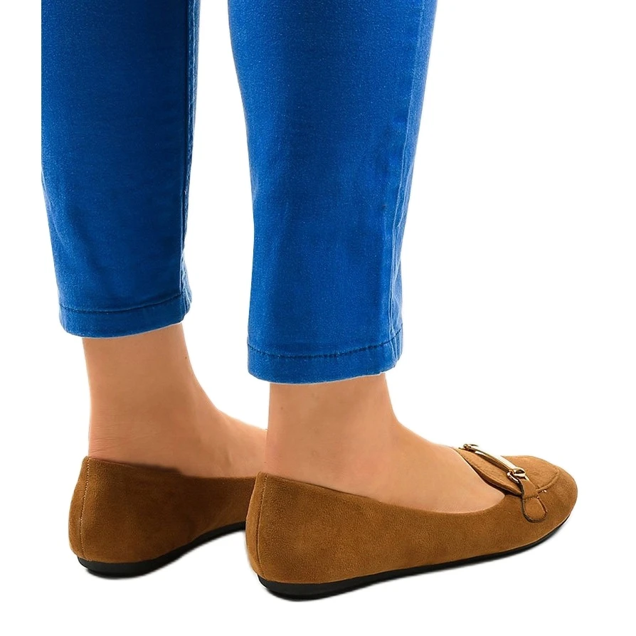 BM Mocassins Marron De Ballerines 2S2018-56 Brun – Image 3