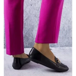 BM Mocassins Noirs De Sauvé Le Noir